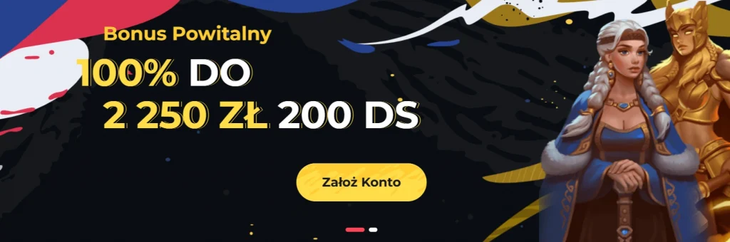 Baner z bonusem powitalnym