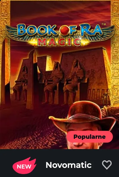 Klasyczny automat Book of Ra Magic