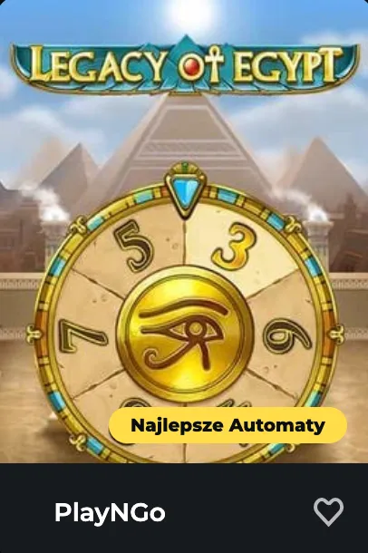 Gra Legacy of Egypt w Boomerang Casino